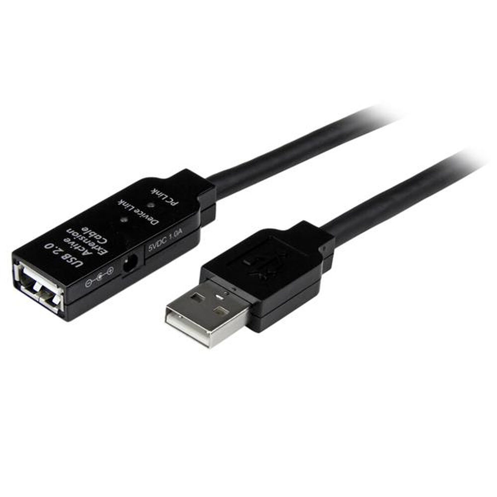 USB Cable Startech USB2AAEXT25M         Black