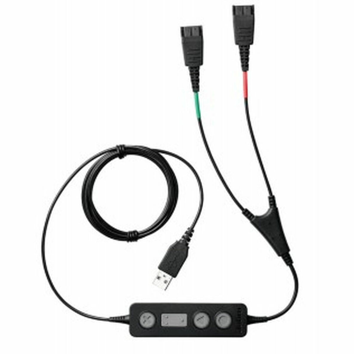 Adaptateur USB Jabra Link 265 USB/QD Noir