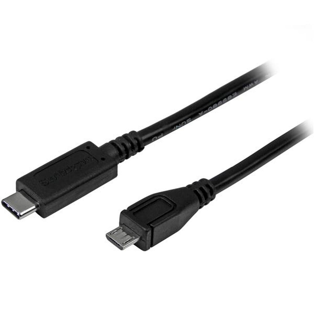 USB C til Micro USB 2.0-adapter Startech USB2CUB1M            USB C Sort