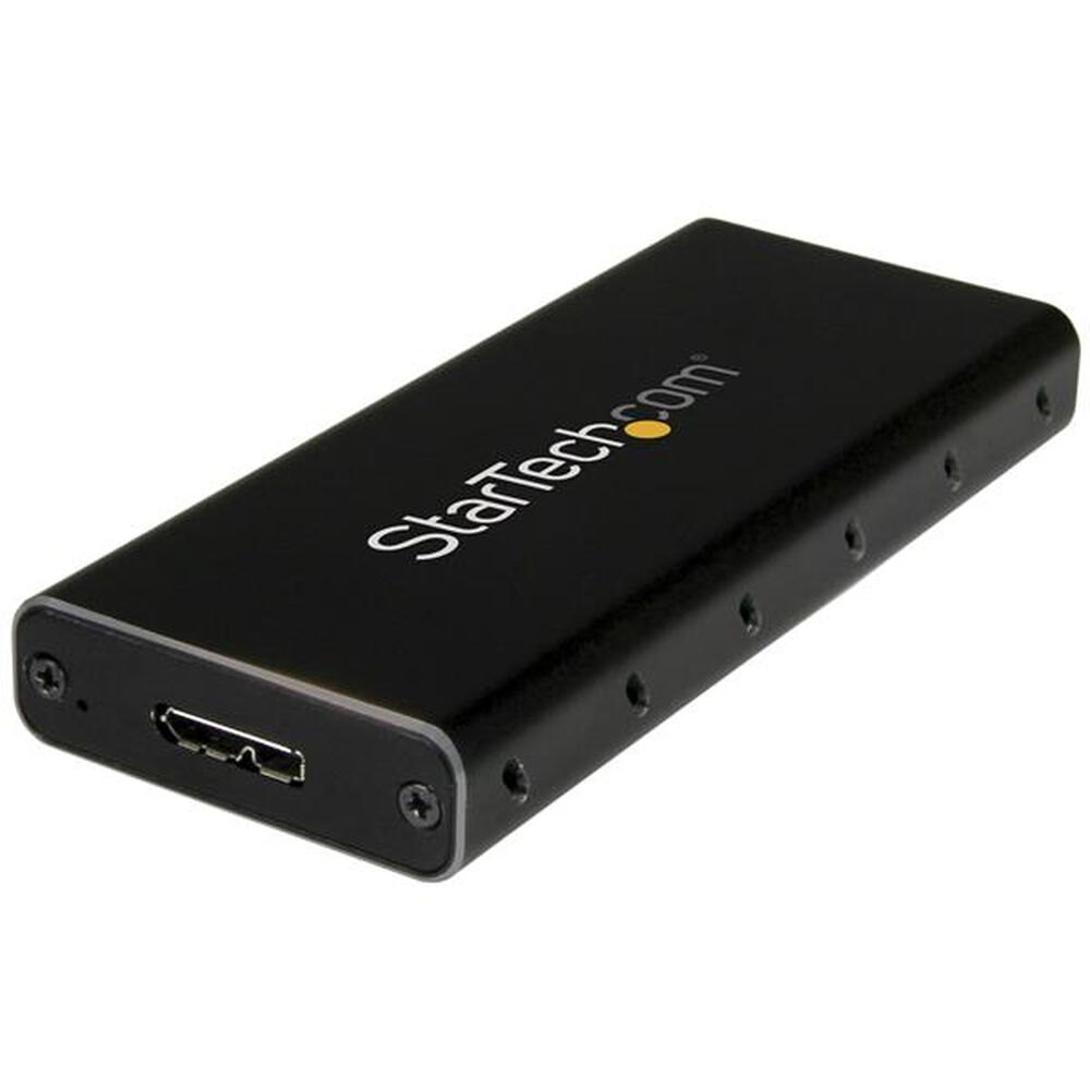 Boîtier pour disque dur Startech SMS1BMU313 Noir USB SATA Micro USB B