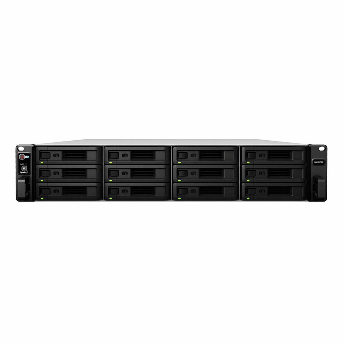 Netwerkopslag NAS Synology RX1217RP Zwart Zwart/Gris