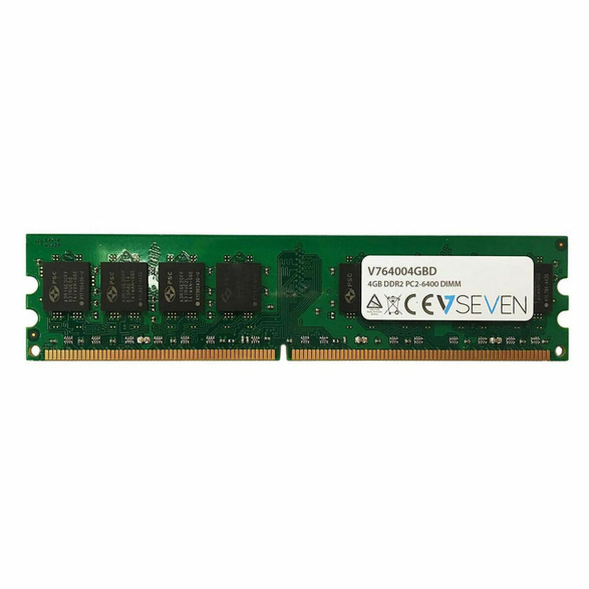 RAM-hukommelse V7 V764004GBD           4 GB DDR2