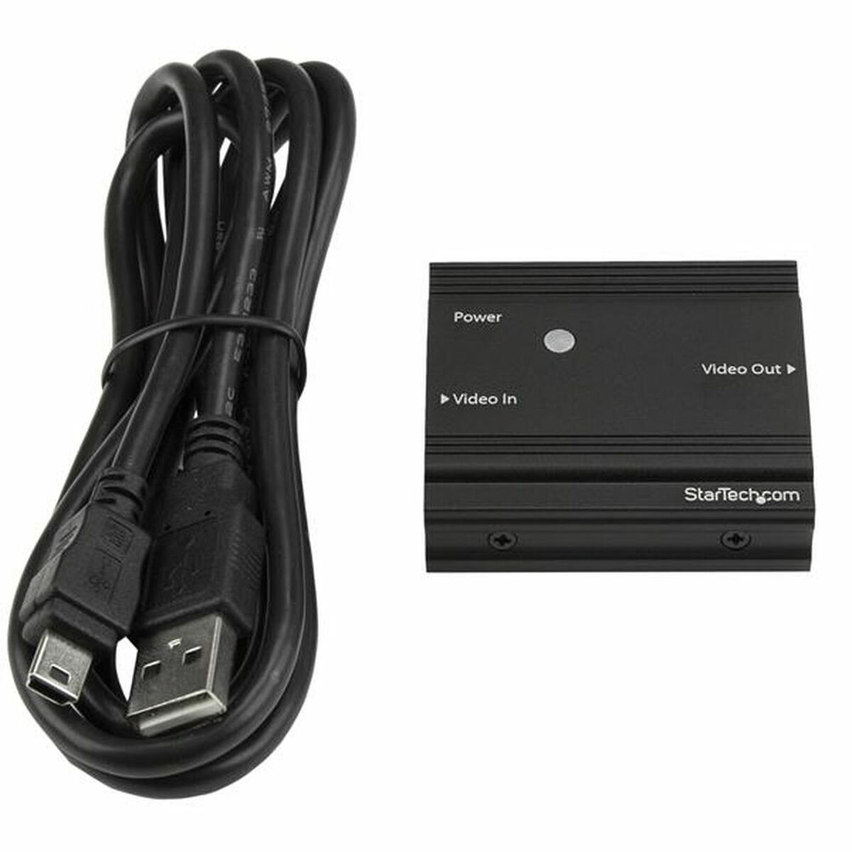 Image de Adaptateur HDMI Startech HDBOOST4K Noir