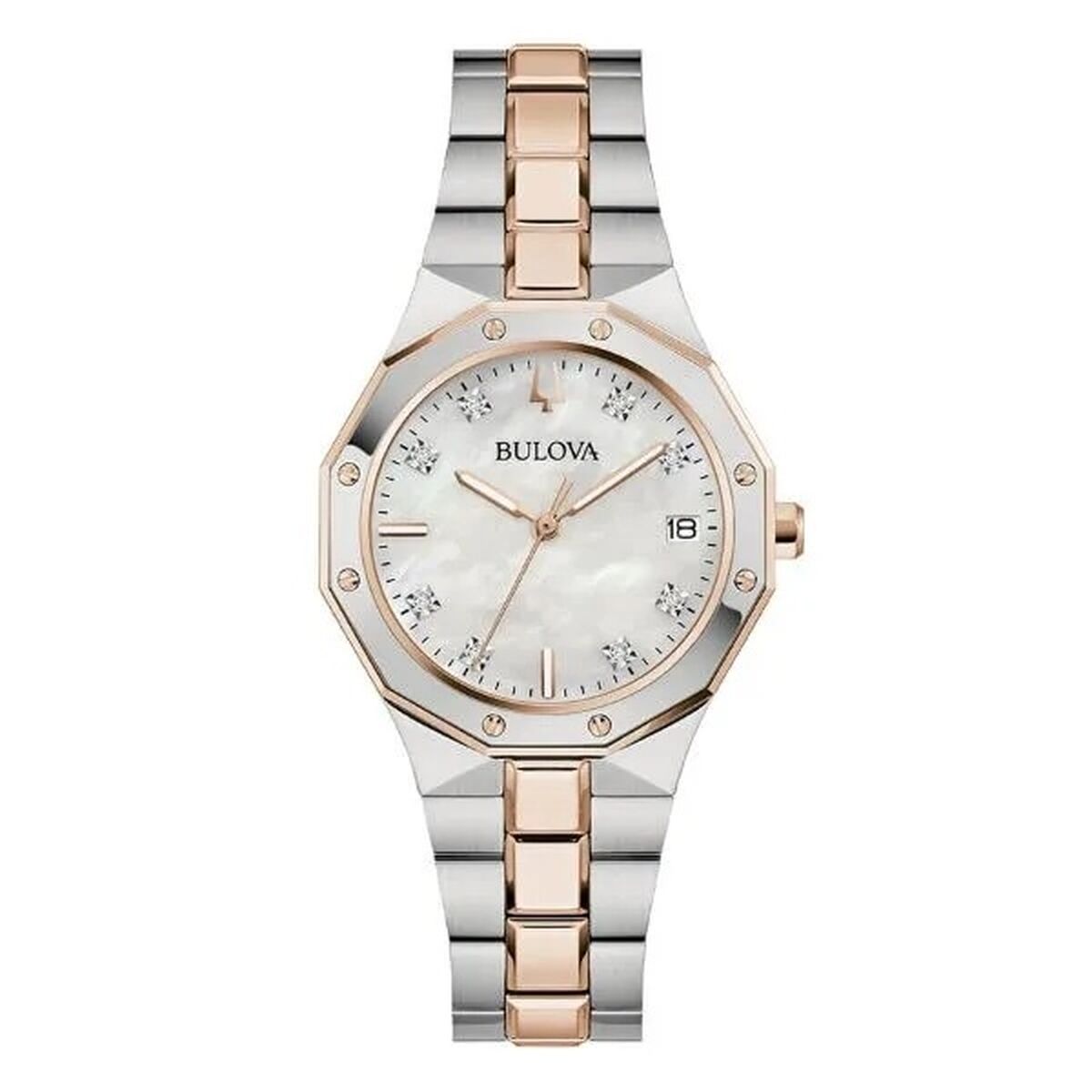 Ανδρικά Ρολόγια Bulova 98P235 Ασημί