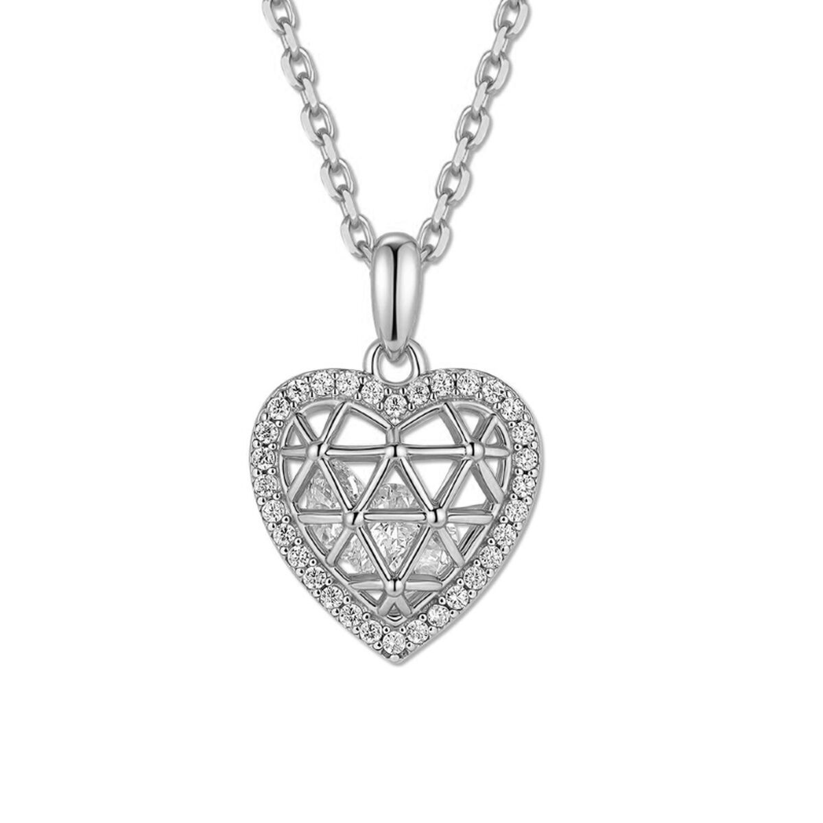 Ketting Dames New Bling 9NB-1725 Zilverkleurig
