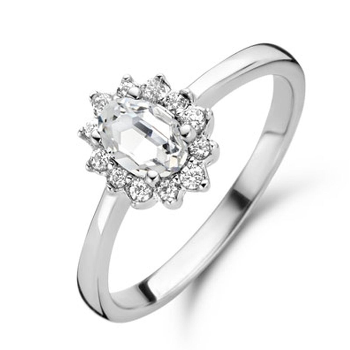 Bague Femme New Bling 9NB-0533-62 Argenté 22