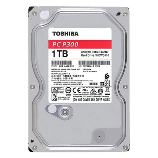 Disco Duro Toshiba HDWD110UZSVA 1 TB HDD