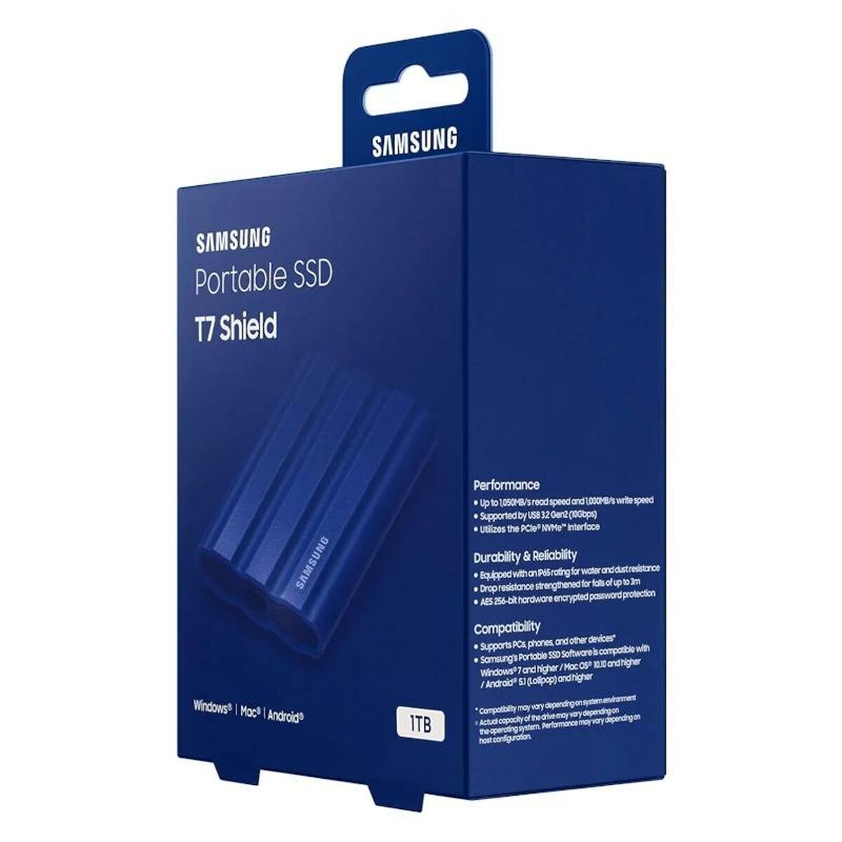 Picture of External Hard Drive Samsung MU-PE1T0R 1 TB SSD