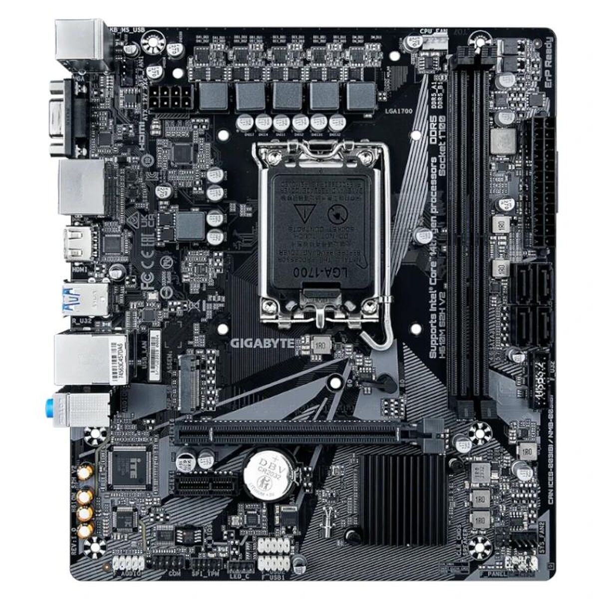 Afbeeldingen van Motherboard Gigabyte H610M S2H V2 H610 LGA 1700