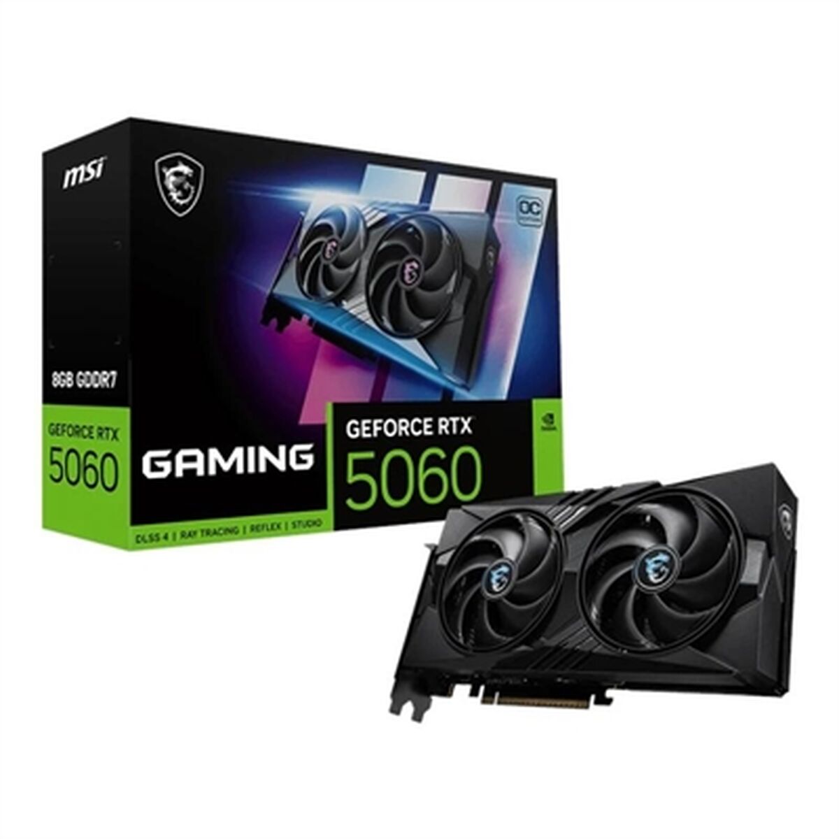 Afbeeldingen van Graphics card MSI RTX 5060 GAMING OC GEFORCE RTX 5060