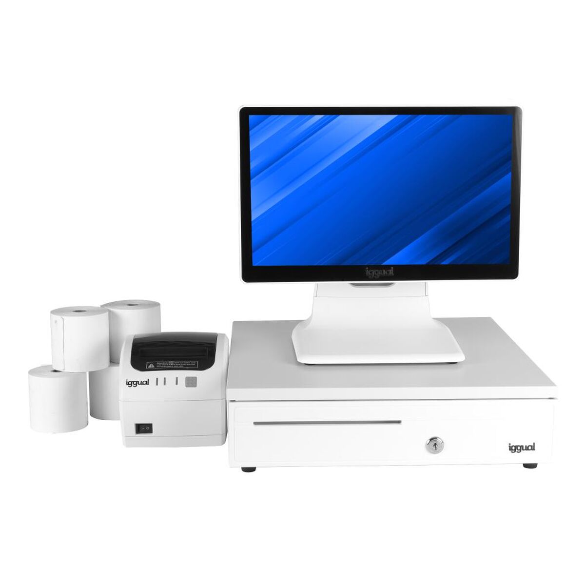 Picture of All in One iggual IGG320167pack 15,6" Intel Celeron J4125 4 GB RAM 128 GB SSD