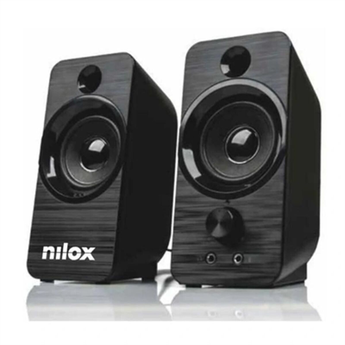 Picture of PC Speakers Fellowes NXAPC02 6 W Black Beige USB