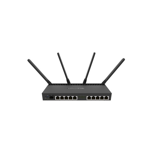 Router Inalámbrico Mikrotik RB4011iGS+ 1.4 GHz RJ45 PoE Negro