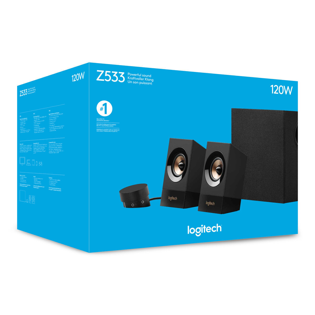 PC garso kolonėlės Logitech Z533