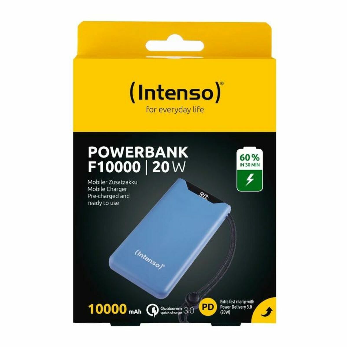 Afbeeldingen van Laptop Battery INTENSO F20000 Blue 20 W 20000 mAh