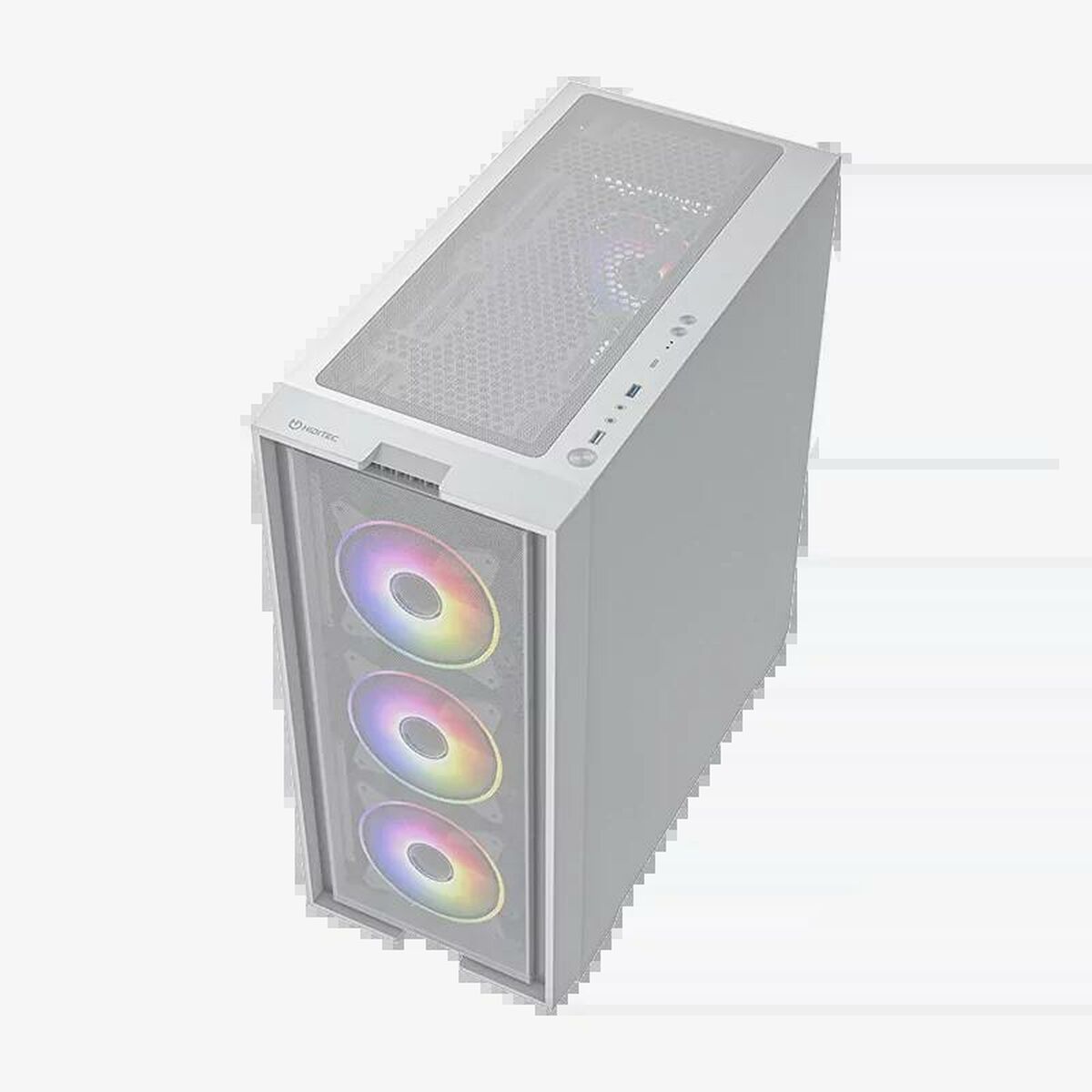 Afbeeldingen van ATX Semi-tower Box Hiditec E-ATX H2 AIR ARGB White