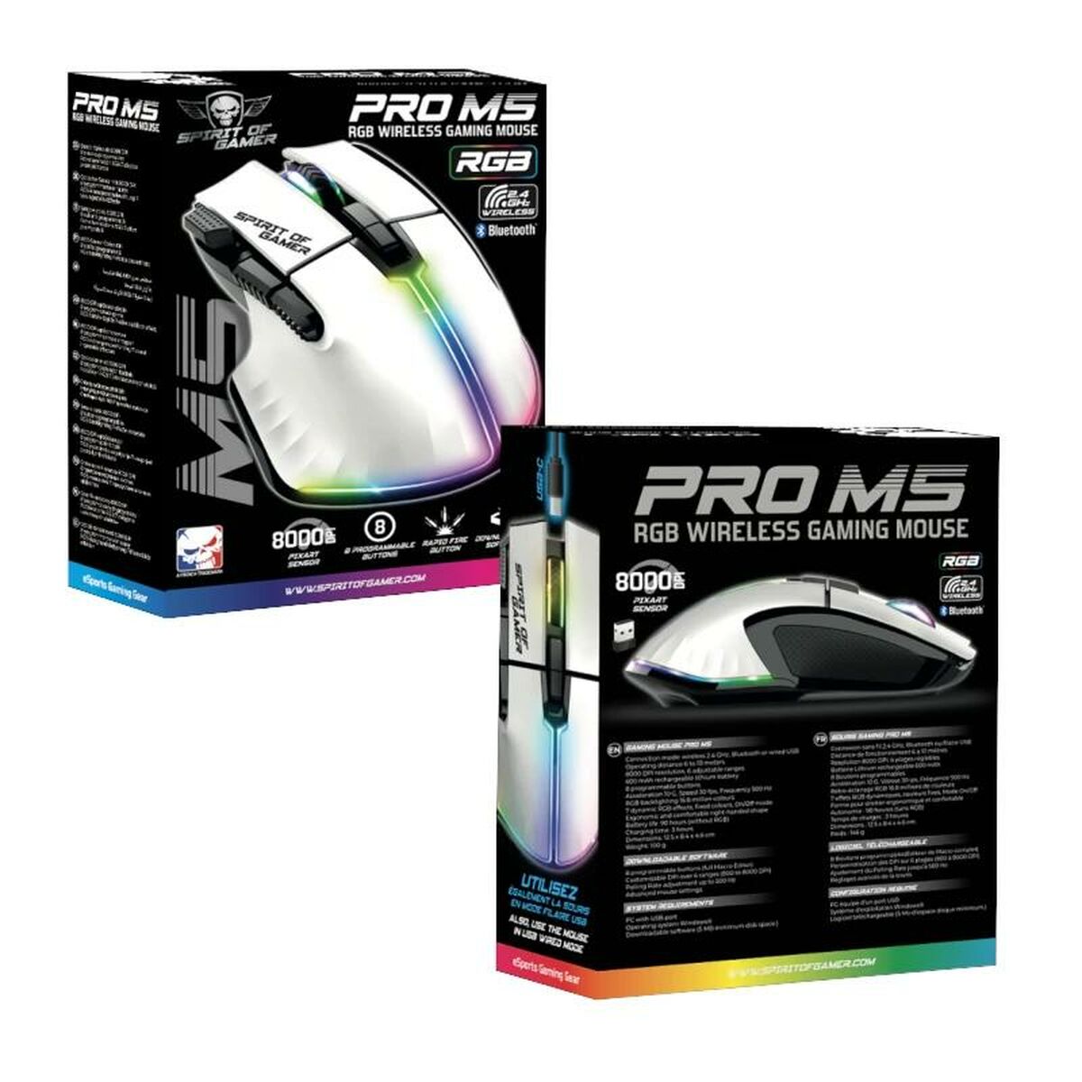 Picture of Wireless Mouse Spirit of Gamer Pro M5