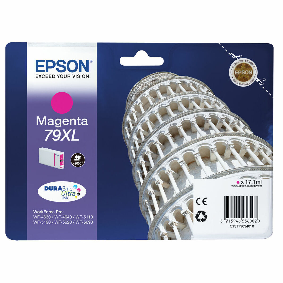 Kép Original Ink Cartridge Epson 79XL Magenta