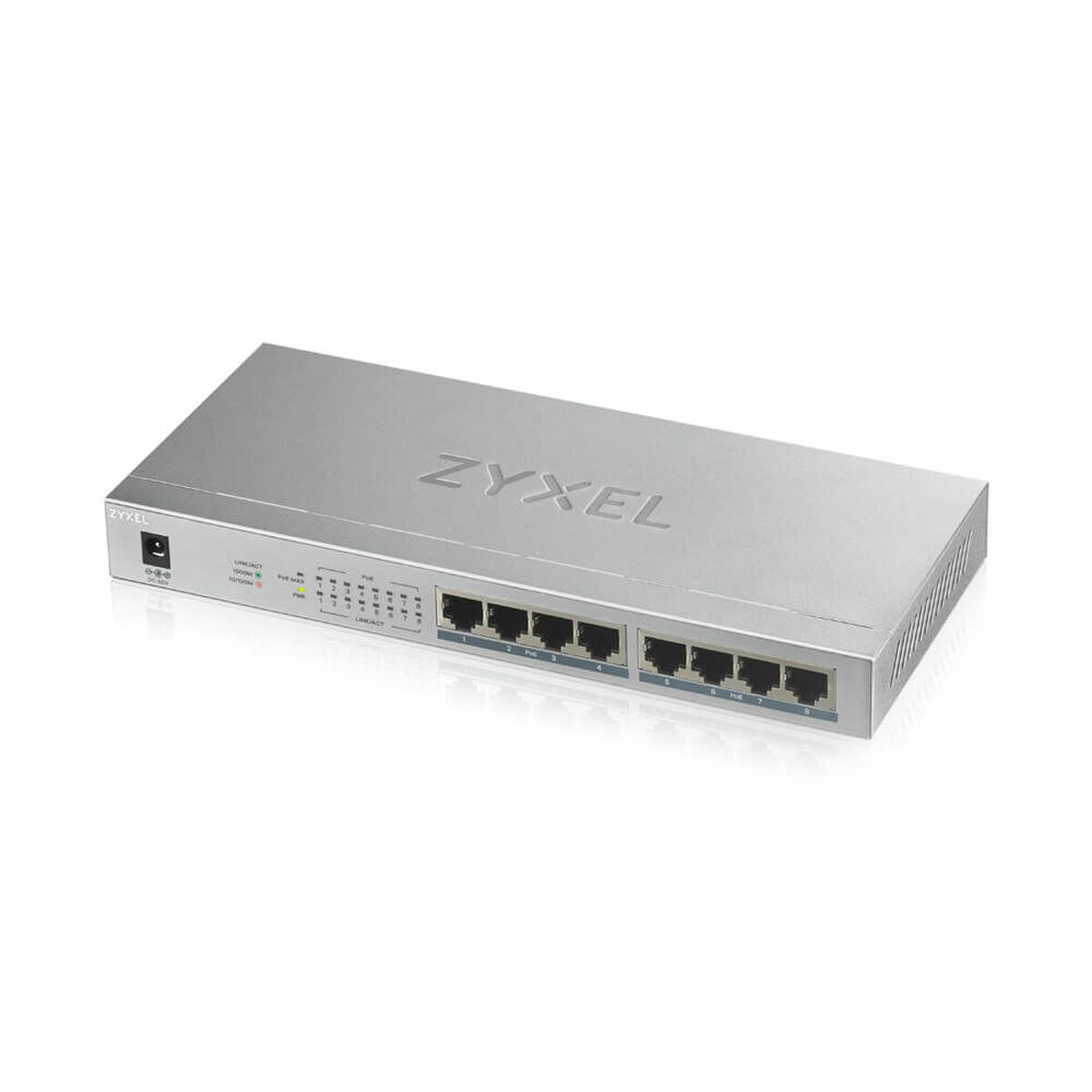 Picture of Switch ZyXEL GS1008HP-EU0101F 16 Gbps