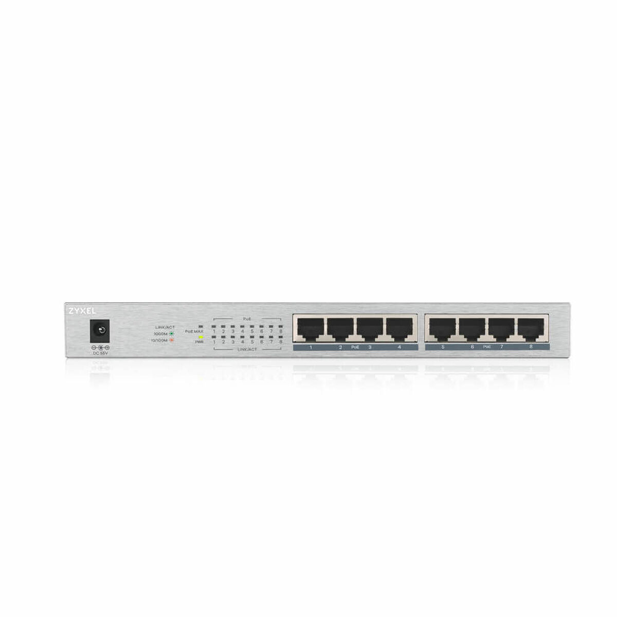 Picture of Switch ZyXEL GS1008HP-EU0101F 16 Gbps