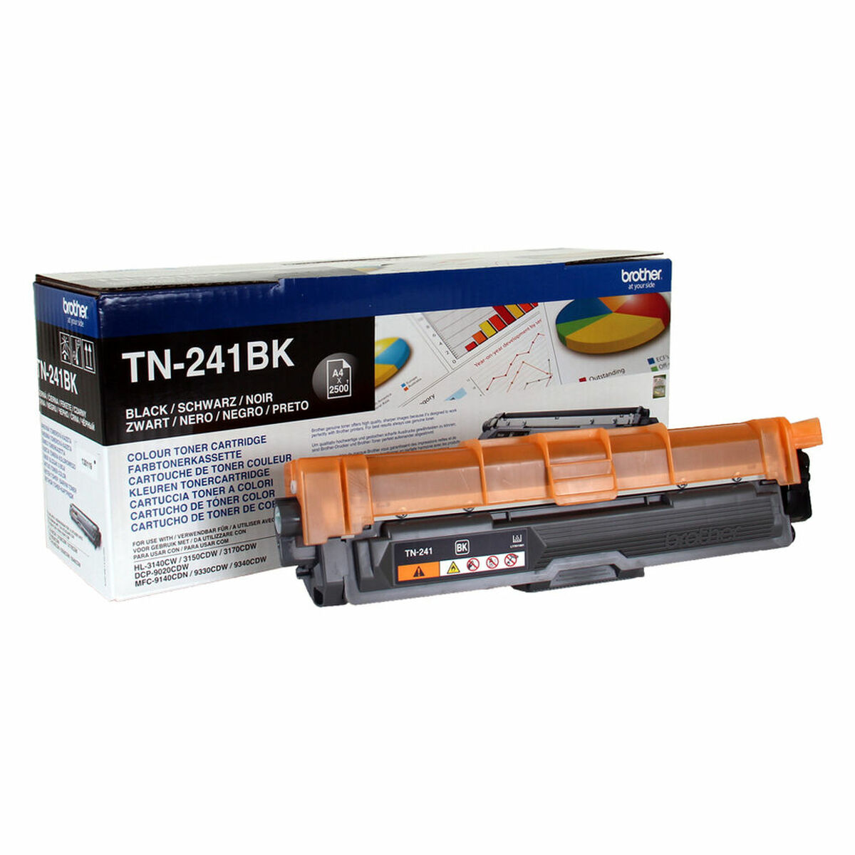 Picture of Original Ink Cartridge Brother TN241BK Black