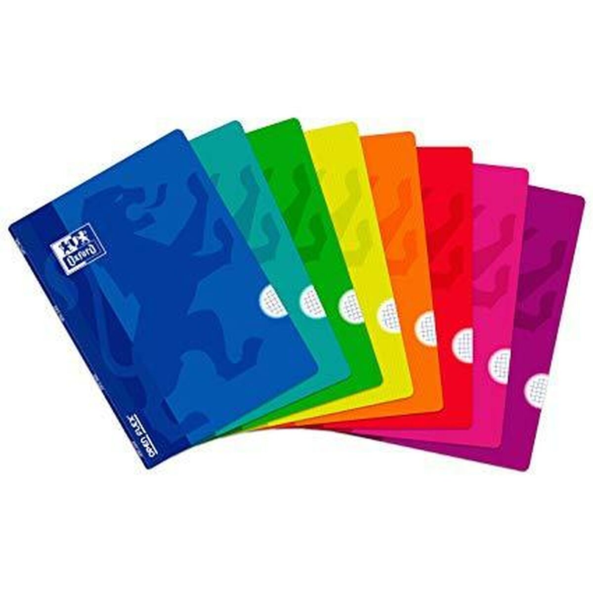 Libreta Oxford OPENFLEX 10 Unidades A4 Grapas Multicolor 48 Hojas (10 Piezas)