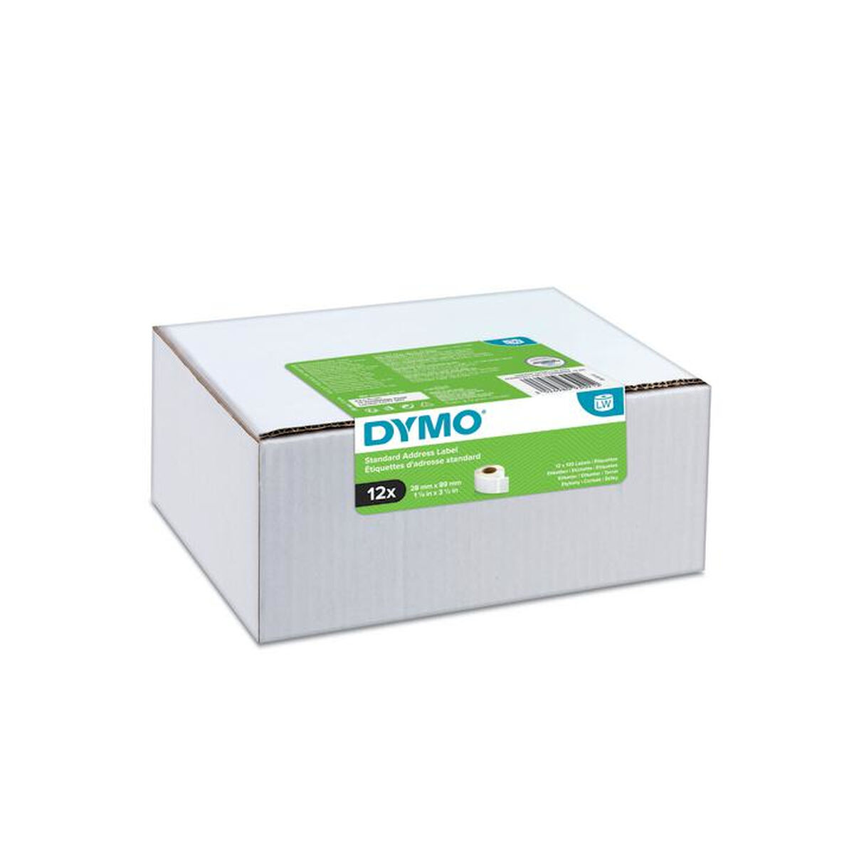 Afbeeldingen van Printer Labels Dymo 2093091 White Black/White (12 Units)