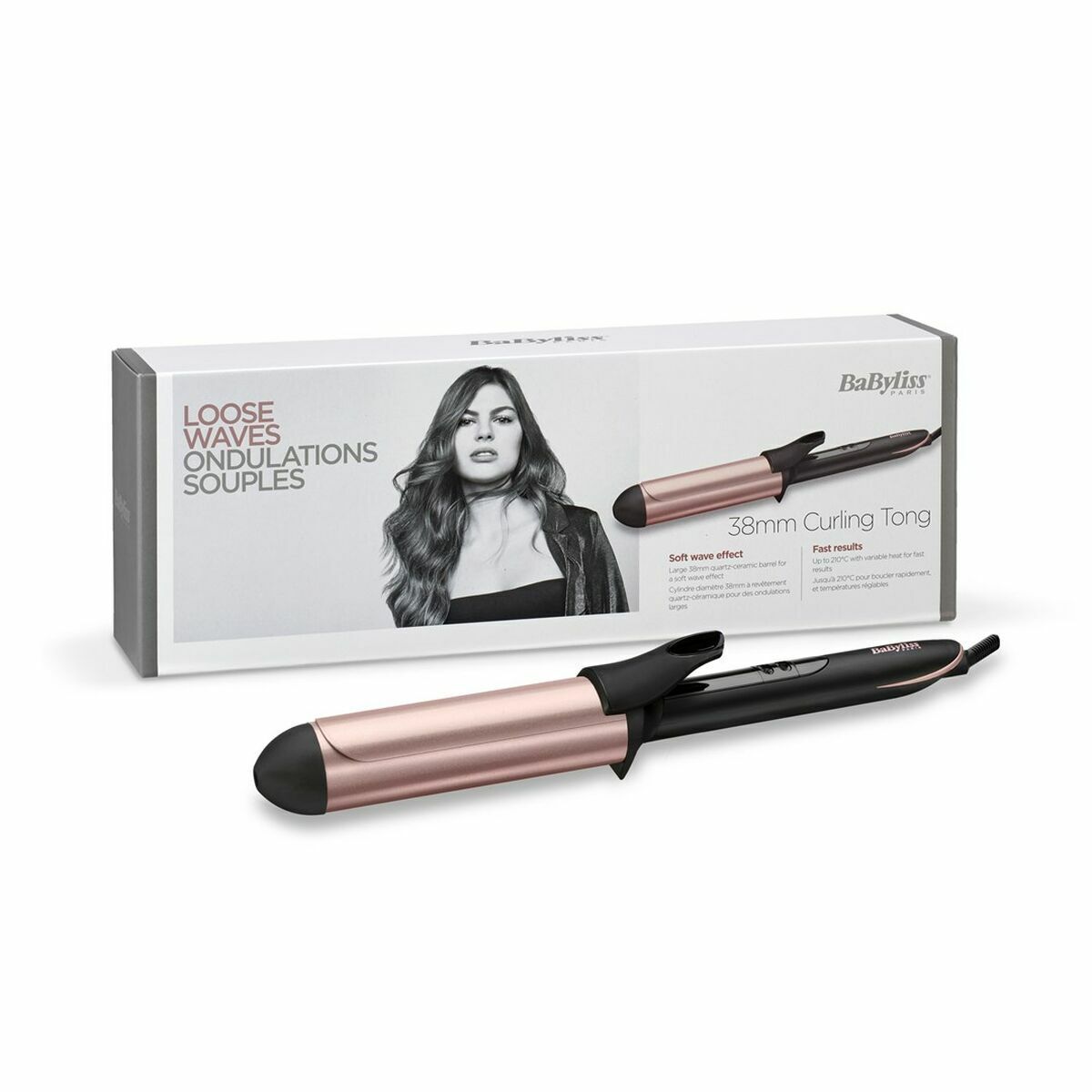 Styling Crème Babyliss 38 mm Curling Tong