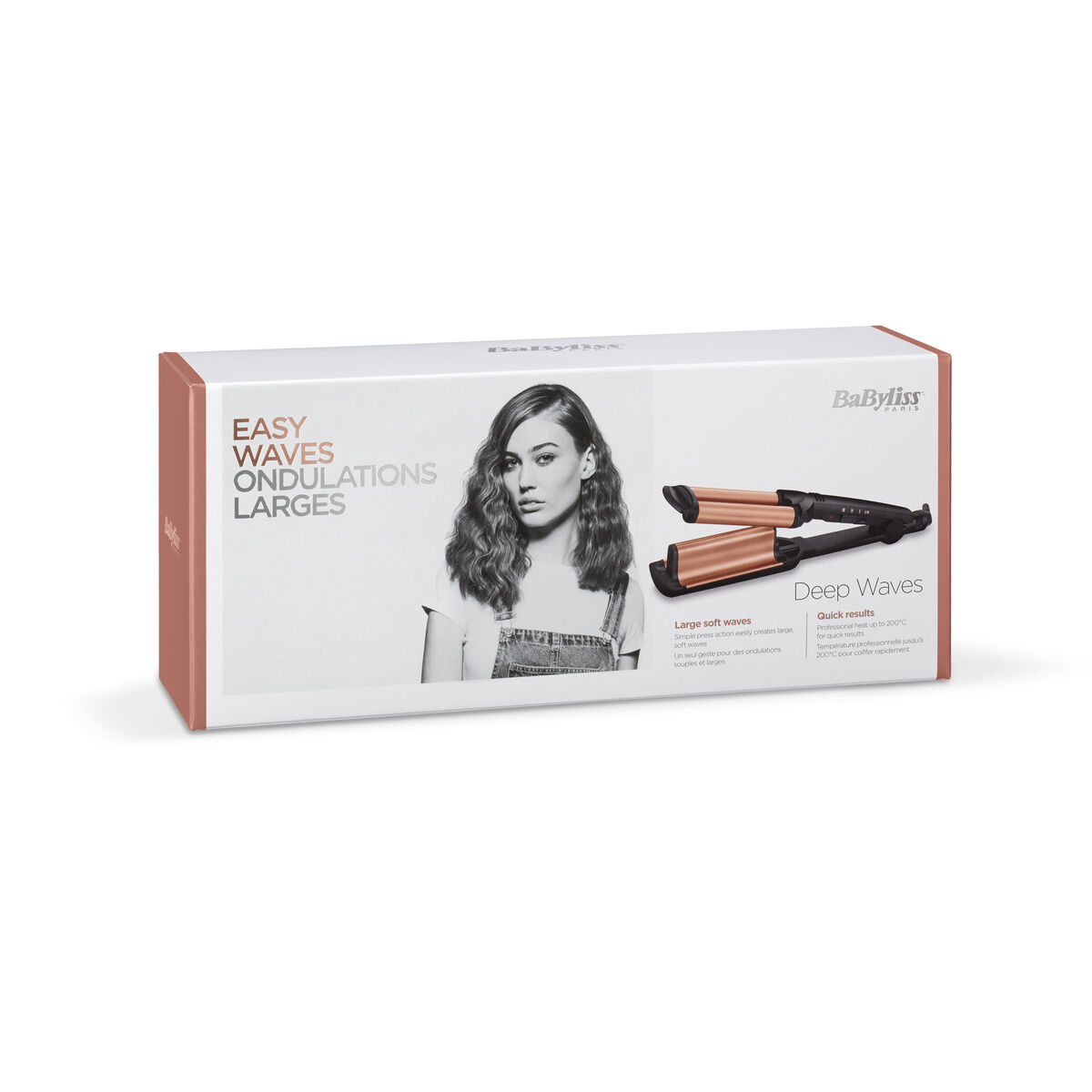 Stijltang Babyliss W2447E Zwart/Oranje