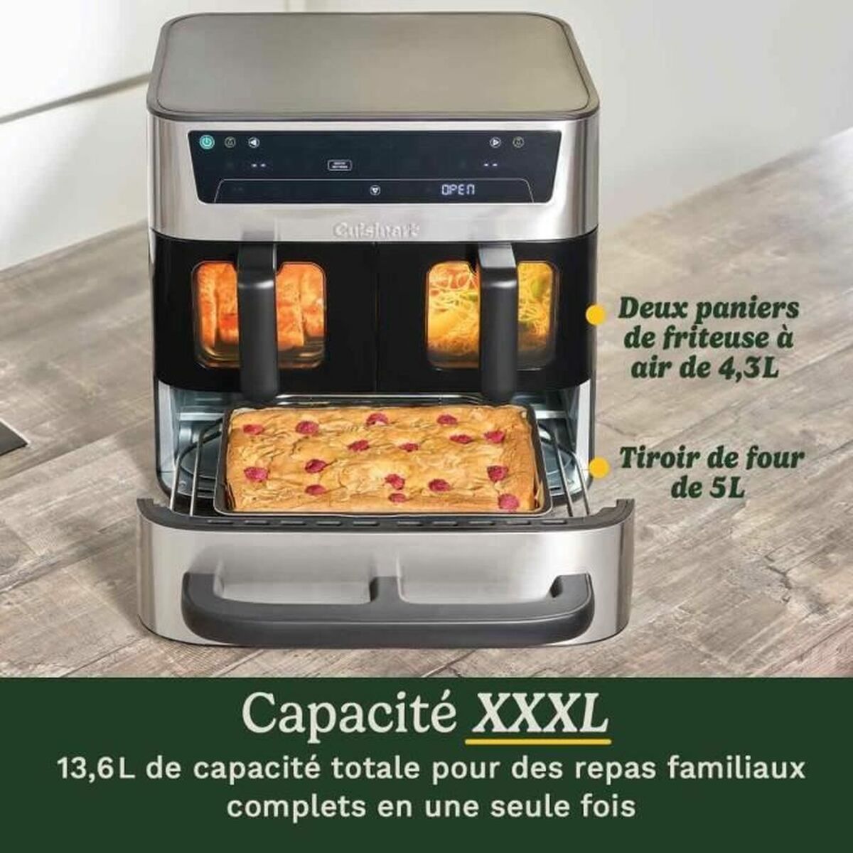 Frituurmachine Cuisinart Zwart 2400 W