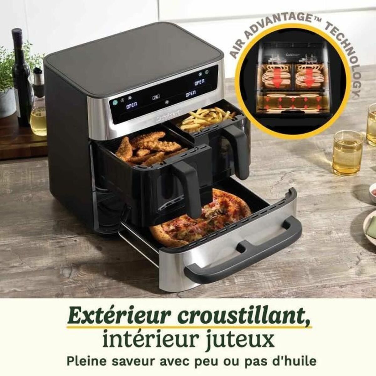 Frituurmachine Cuisinart Zwart 2400 W