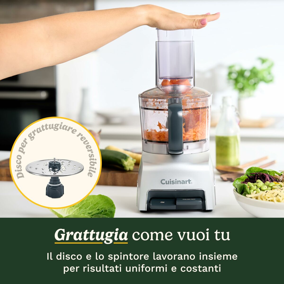 Maalmachine Cuisinart Zilverkleurig