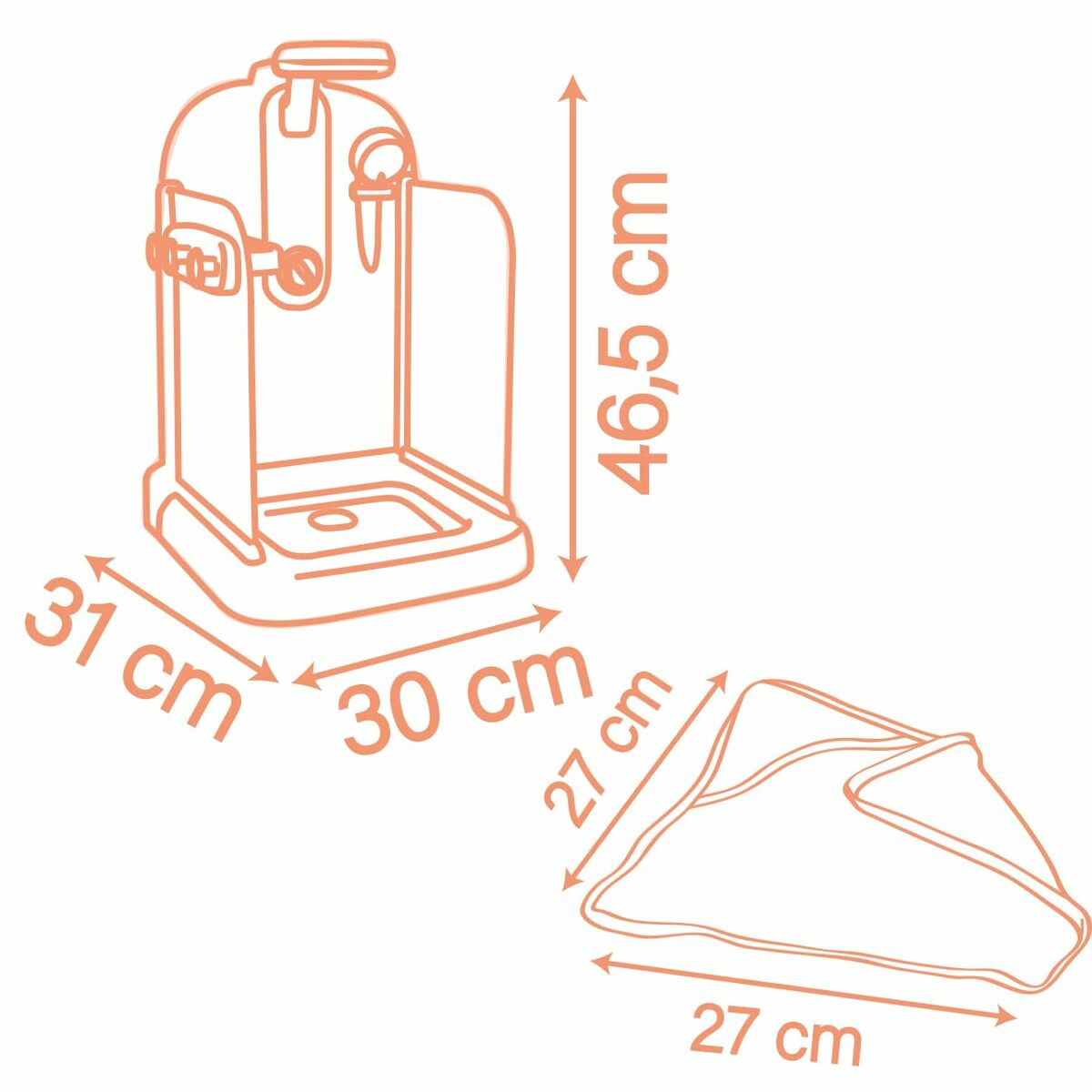 Reinig & Opberg Kit Smoby