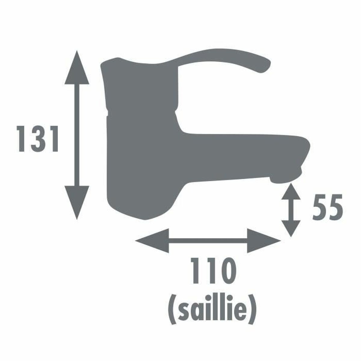 Kran jednouchwytowy Edouard Rousseau