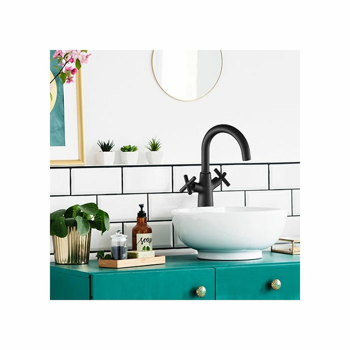 Kran jednouchwytowy Edouard Rousseau Czarny