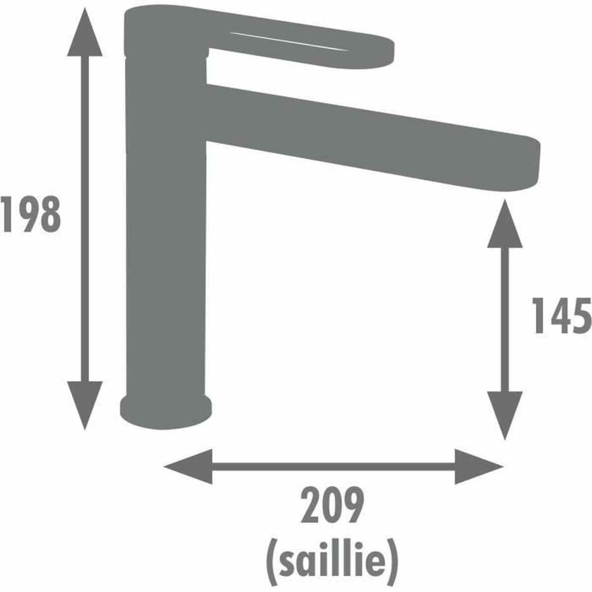 Kran jednouchwytowy Edouard Rousseau