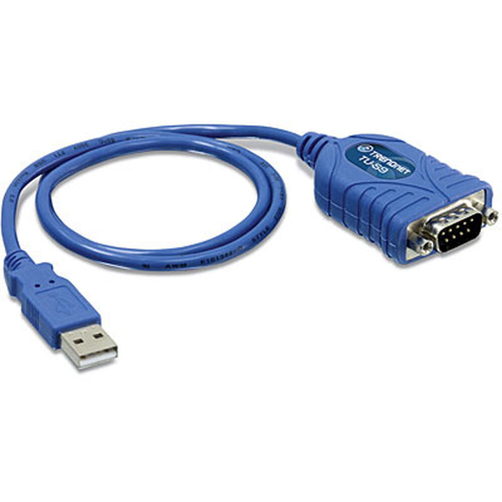 Adaptateur USB vers RS232 Trendnet TU-S9                Bleu