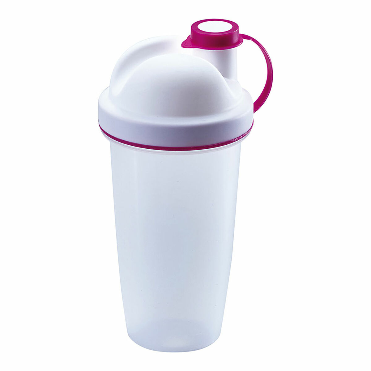 Glass with Lid Mondex 500 ml 8 x 8 x 19 cm White
