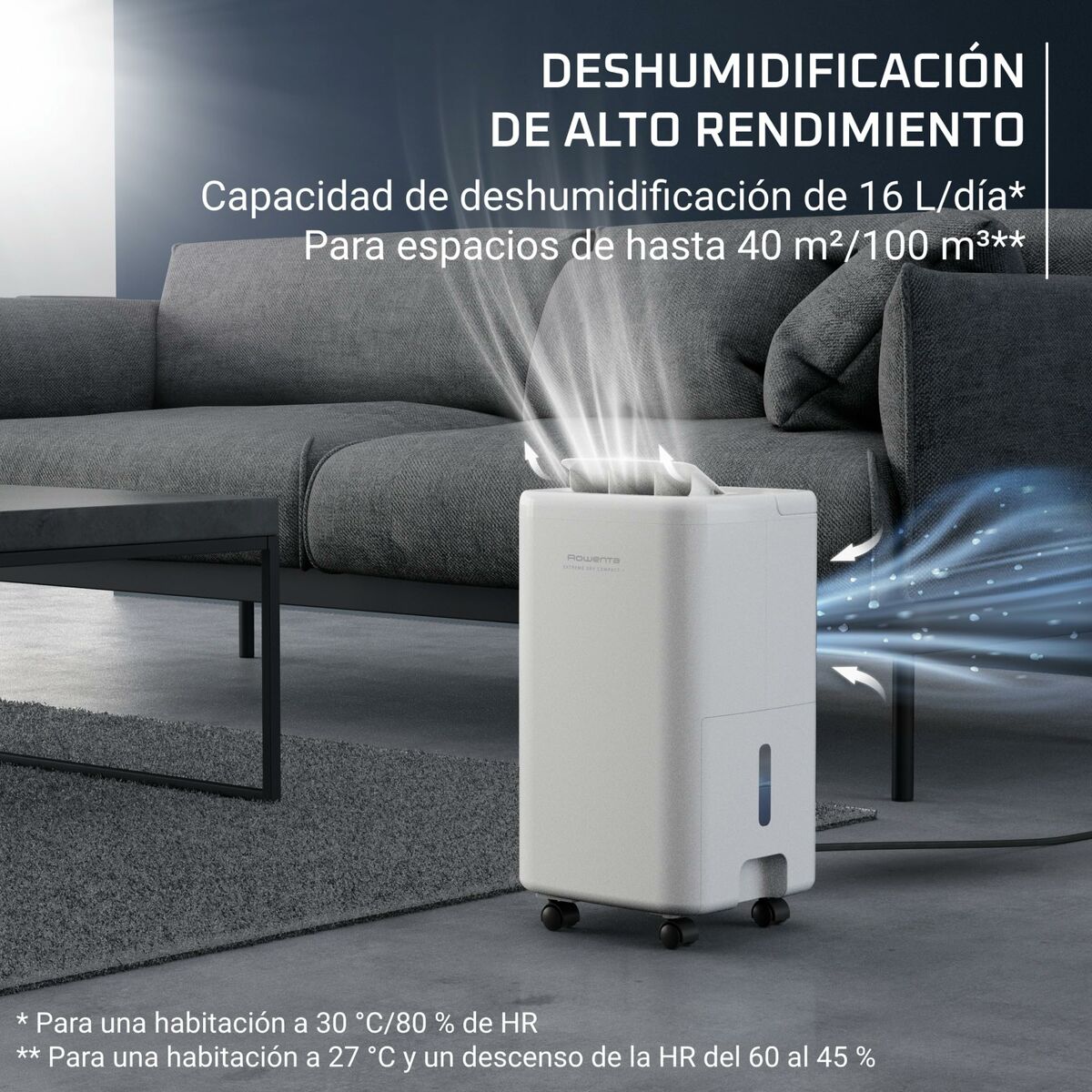 Ontvochtiger Rowenta DH5260F0 300 W