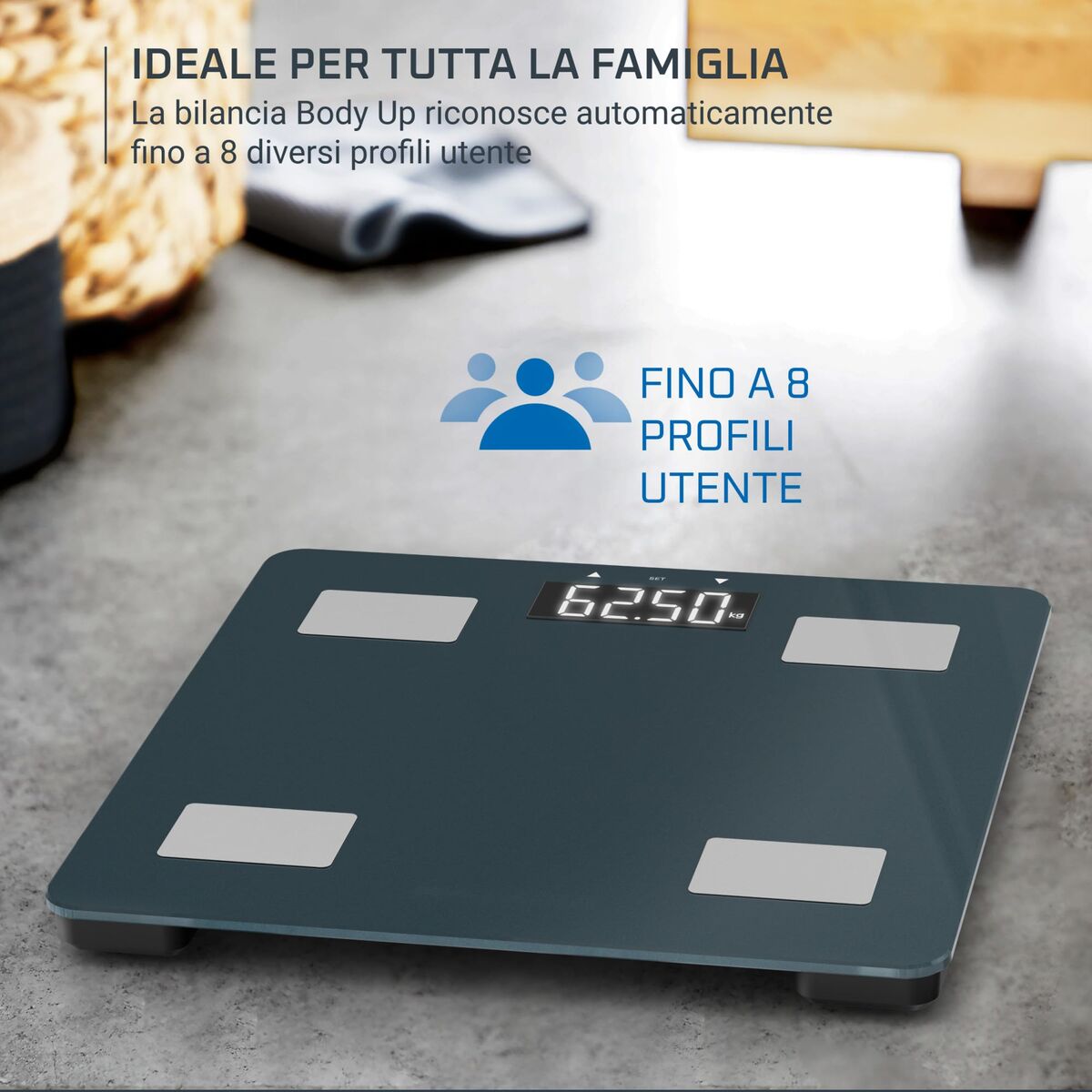 Digitale Personenweegschaal Rowenta BR2600 Blauw 180 kg