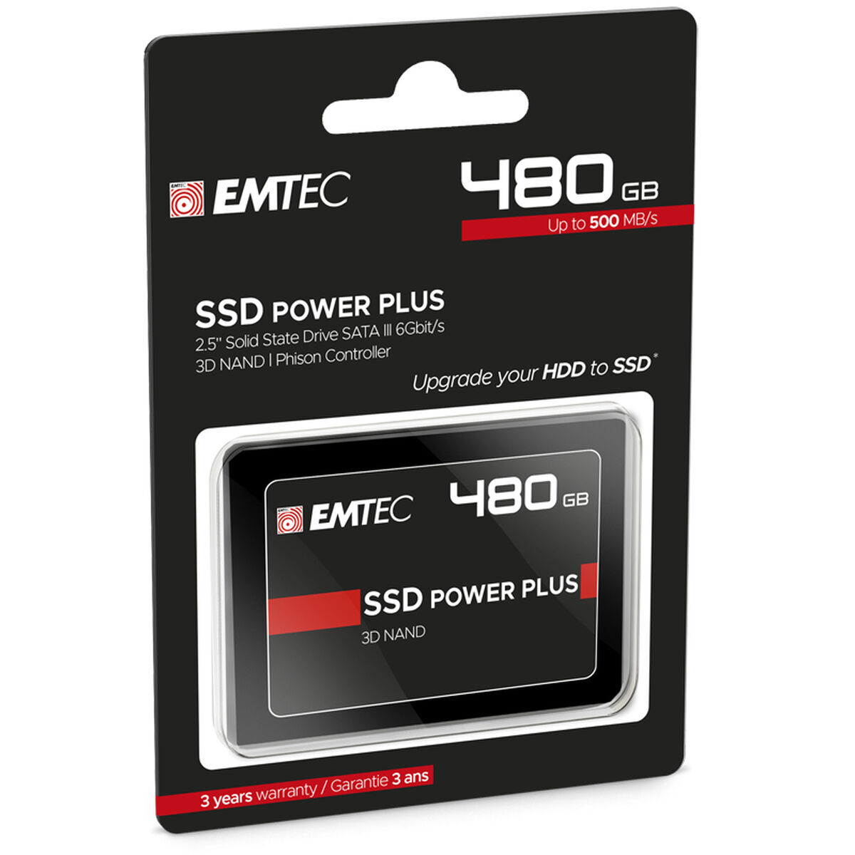 Bild von Hard Drive EMTEC X150 Power Plus 480 GB SSD