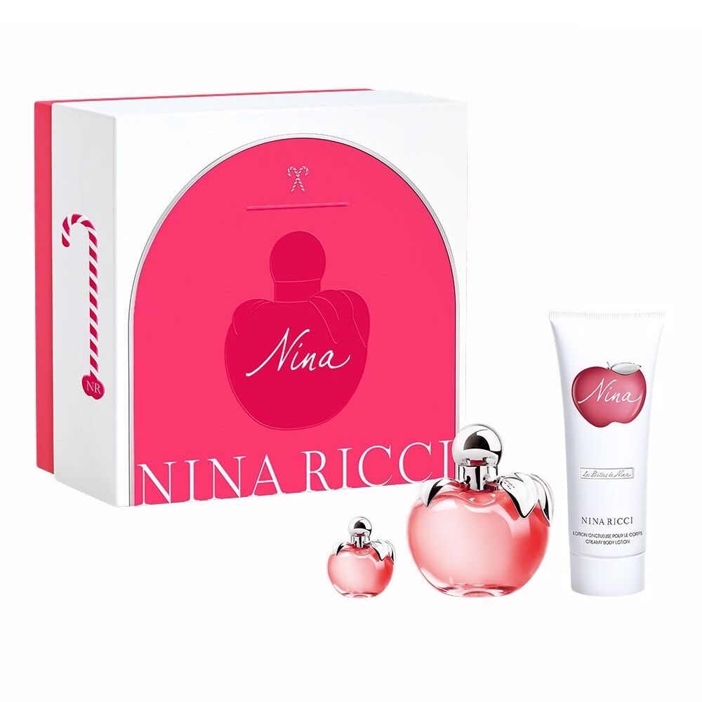 Women's Perfume Set Nina Ricci Nina (3 pcs)