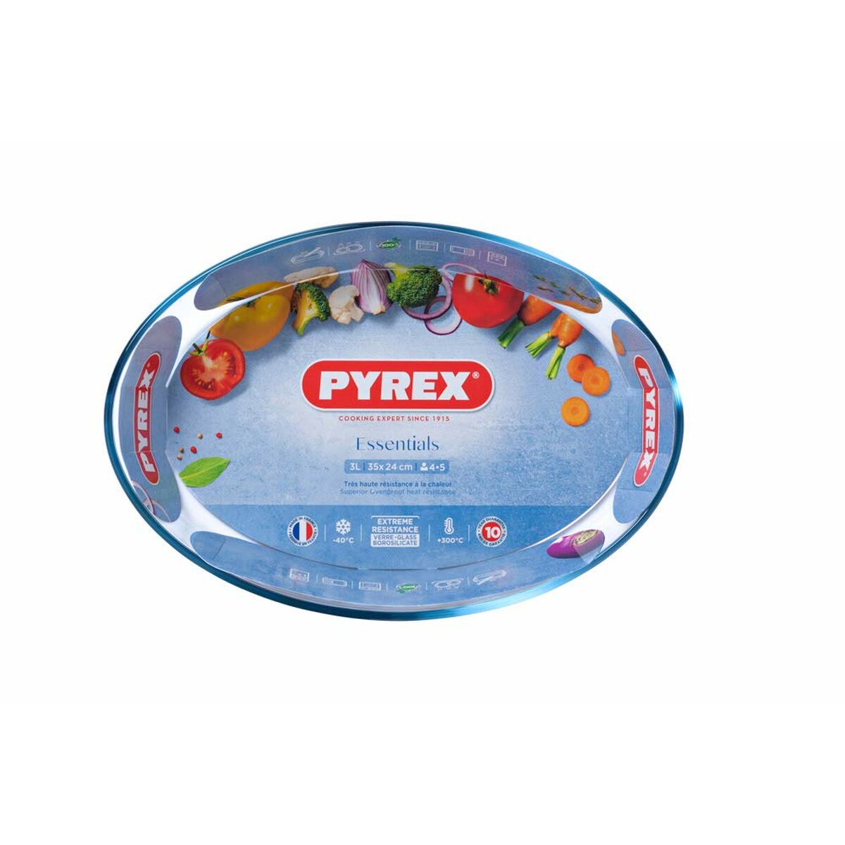 Ovenschaal Pyrex 346B000 Metaal