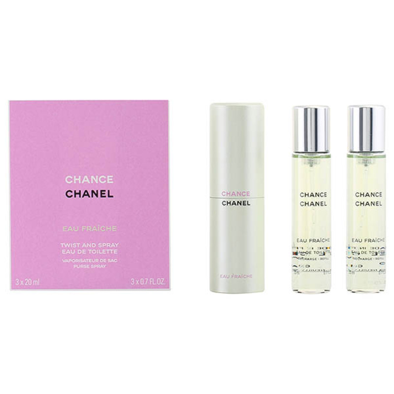 Комплект дамски парфюм Chance Eau Fraiche Chanel (3 pcs)