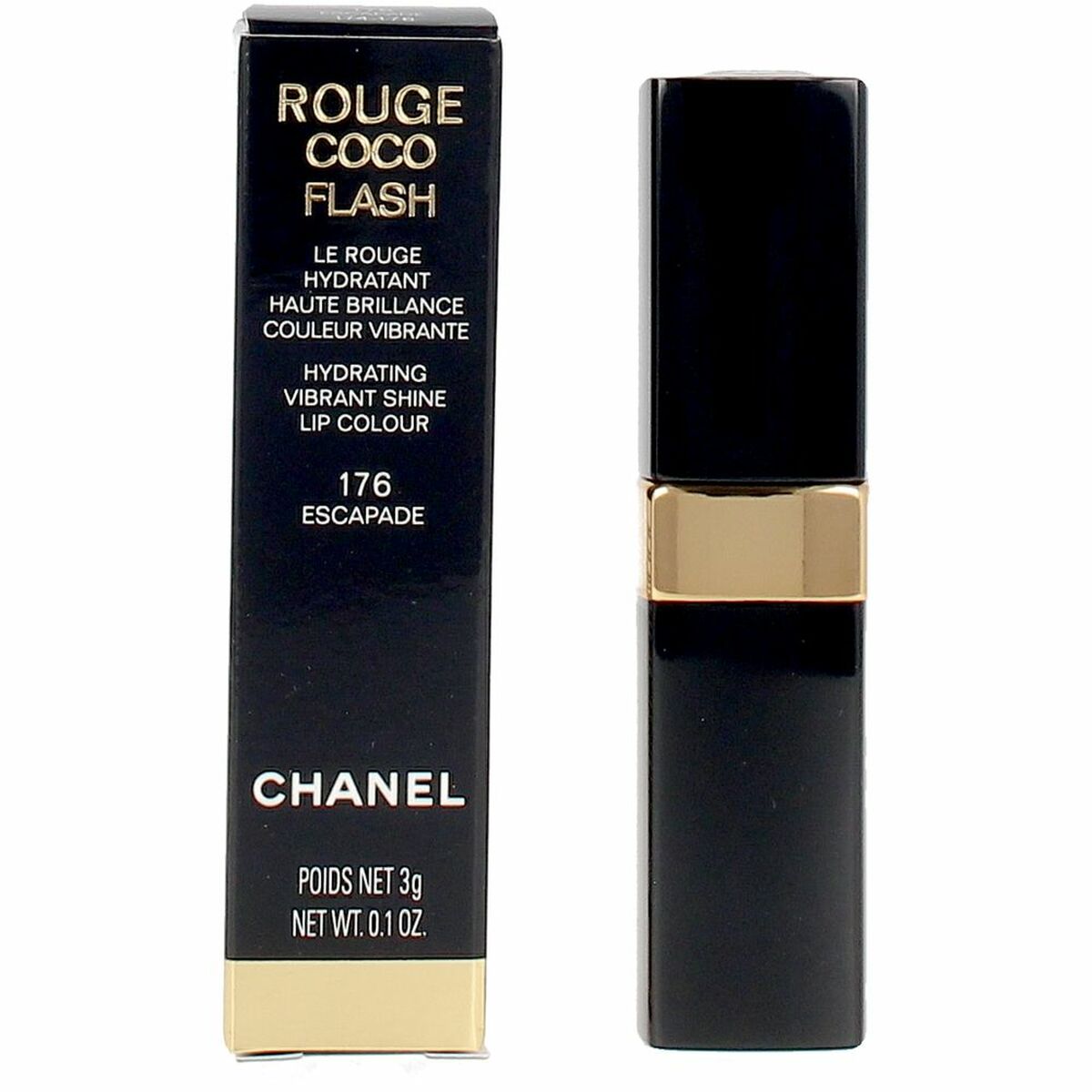 Læbepomade Chanel Rouge Coco Flash Nº 176 Escapade 3 g