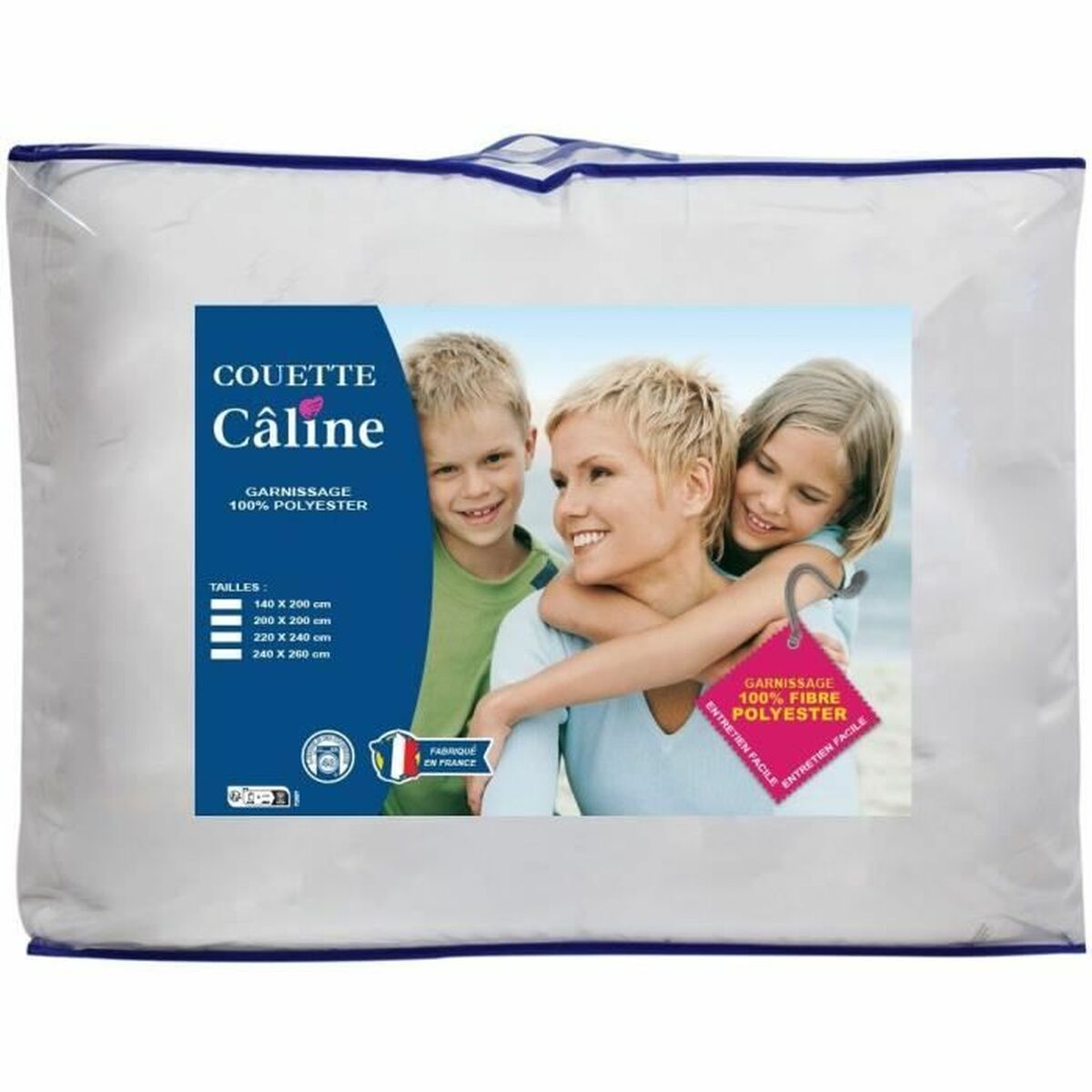 Quilt Wit 250 g/m² 220 x 240 cm