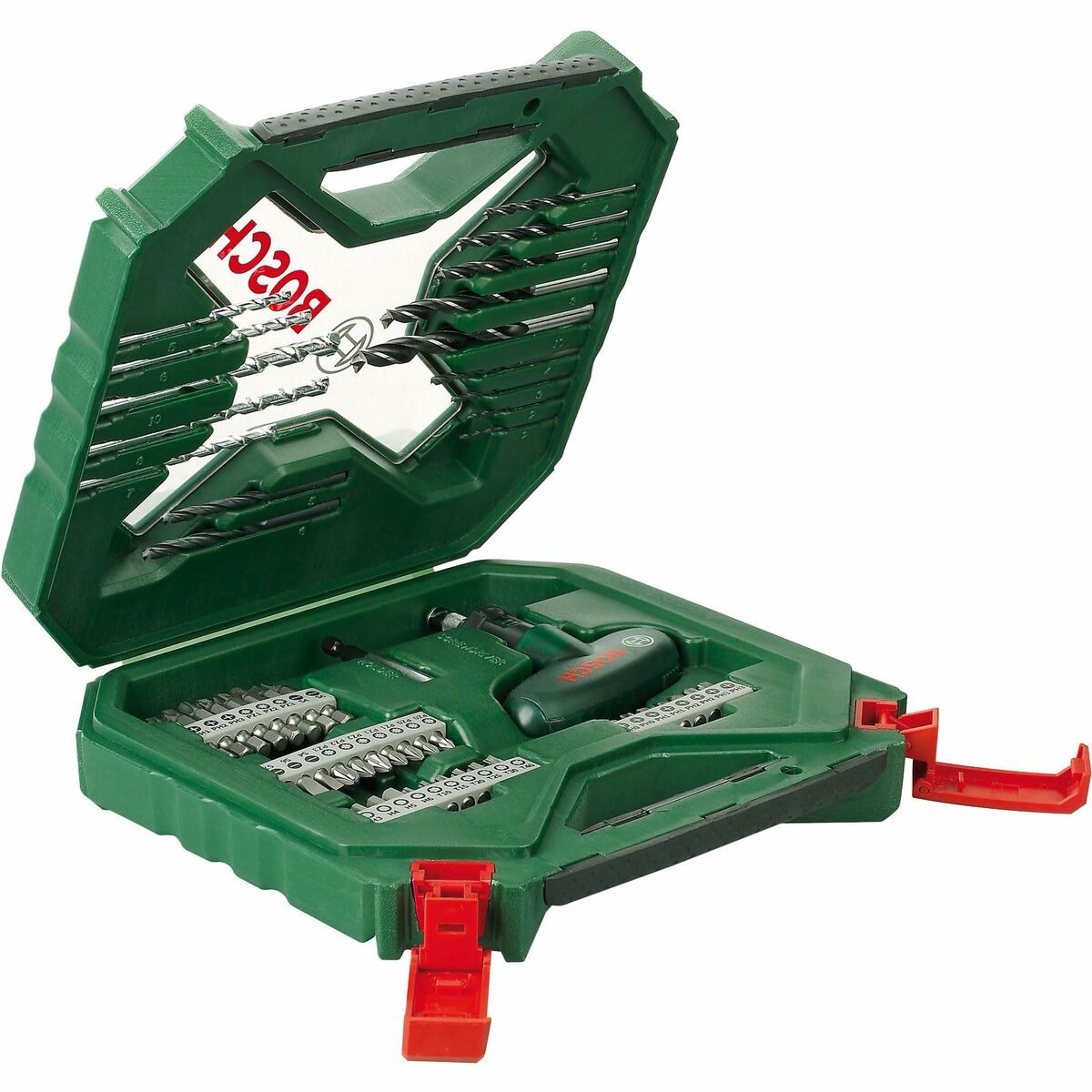 Set met boor en accessoires BOSCH