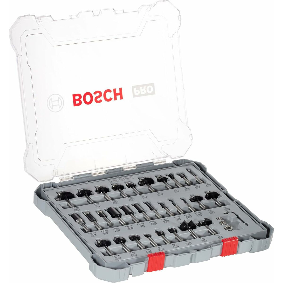 Multifunctionele frezenset BOSCH 2607017475 30 Onderdelen