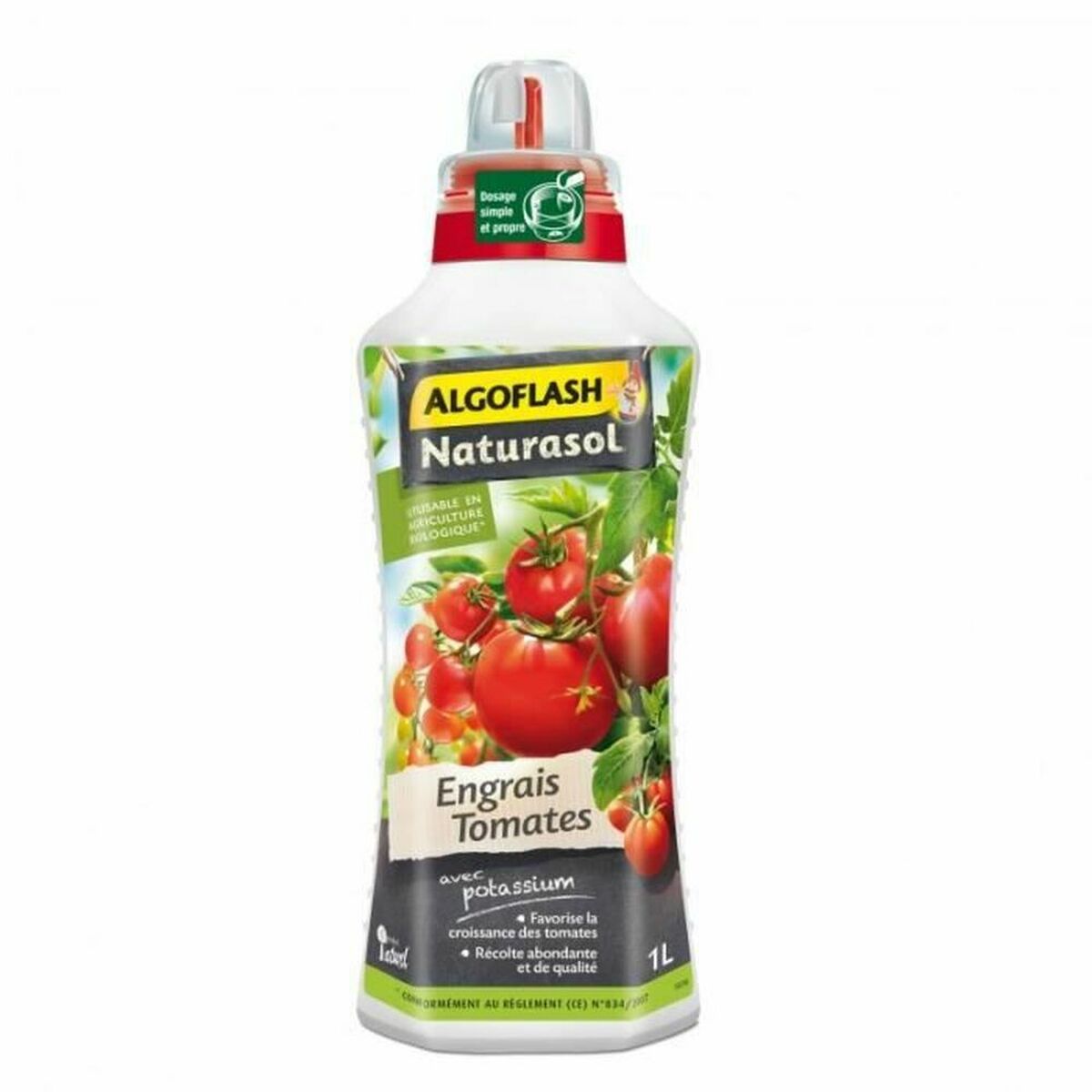 Engrais organique Algoflash Tomatoes 1 L