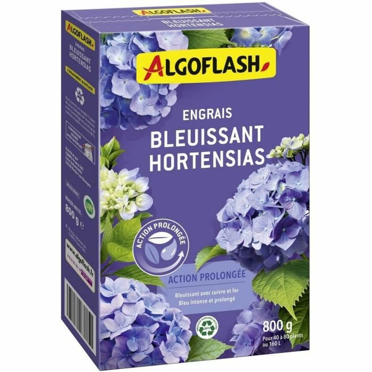 Engrais pour les plantes Algoflash ABLEUI800N Hortensia 800 g